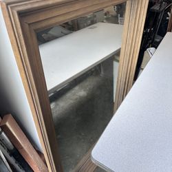 Wood Framed Mirror