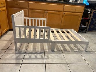 White Toddler Bed