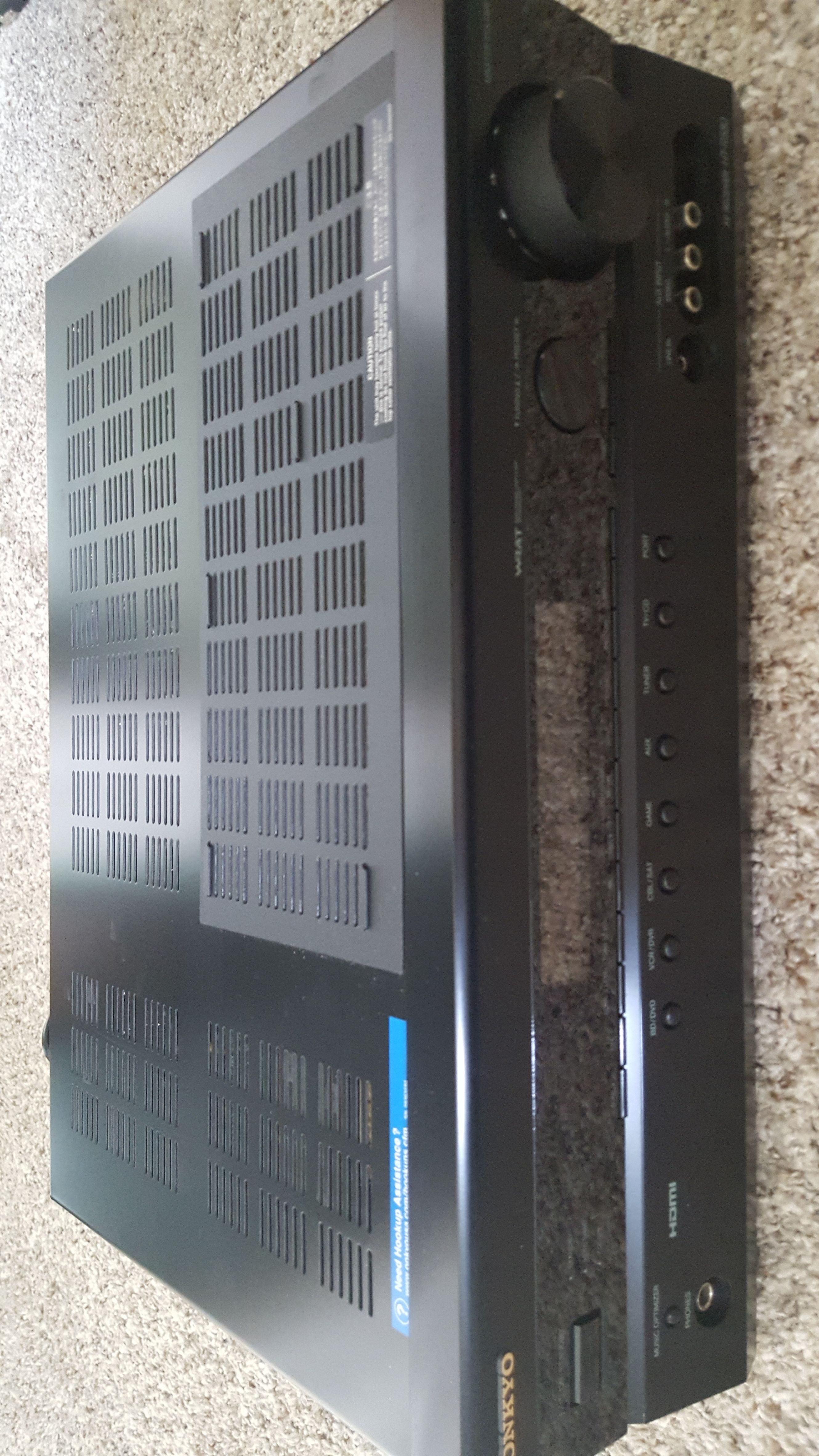 ONKYO HT-R580 7.1-CHANNEL HDMI HOME THEATER RECEIVER - NEW CONDITION