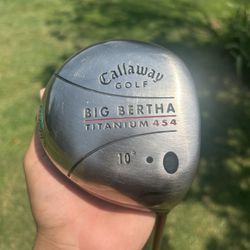 Callaway Big Bertha Titanium Driver 