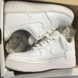 White Air Force 1s 