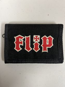 Vintage skateboard wallet Flip Skateboards