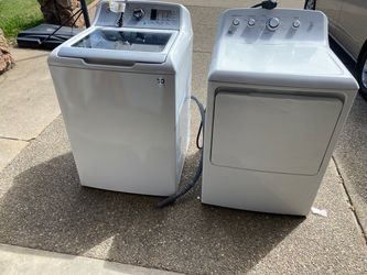 GE Top Load Washer and Dryer Set