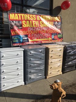 Chest 5 Drawers In Any Color New Solid Wood