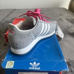 adidas gazelle silver green womens adidas Women's Originals Gazelle Bold "Sandy Pink" main image 1
