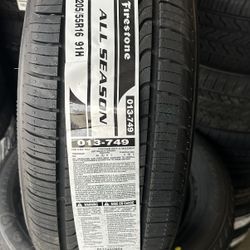 205/55R16 Firestone All Season 