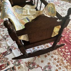 Antique Doll Cradle
