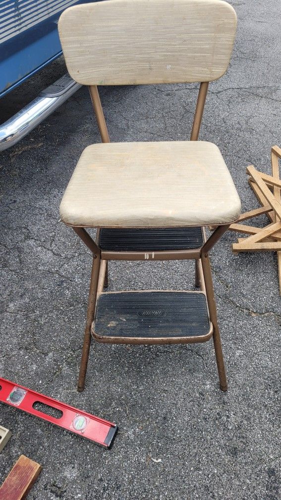vintage step stool