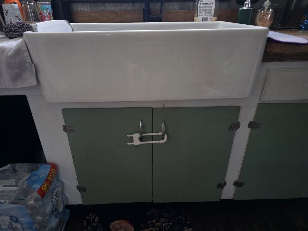33x10x20 Fireclay Farmhouse Sink