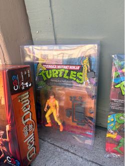 TMNT April Oneil 10-Back 1988 Action Figure MOC