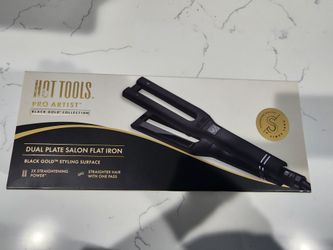 HOT TOOLS Dual Plate Salon Flat Iron