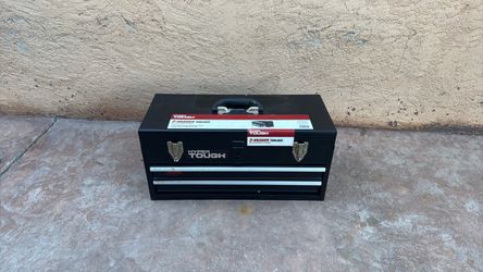 Hyper Tough 2-Drawer Metal Toolbox