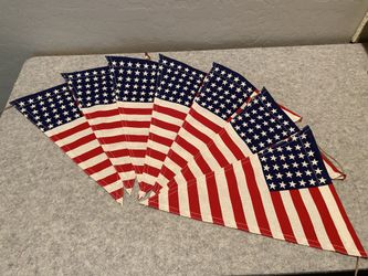 American Flag Cotton Banner