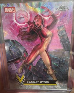 SSP! Scarlet Witch Topps Chrome SSP