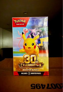 $70 each : Pokemon 30th Celebration Booster Bundle - ME: 30th Celebration (30C)