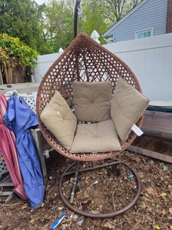 Price is firm.. hanging egg chair