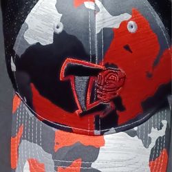 Lansing Lugnuts New Era Camo Hat Cap Oakland Athletics 