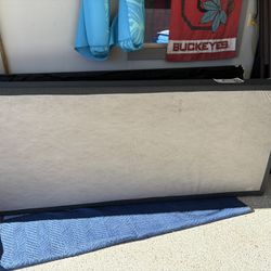 Like New Box Springs And Rails For A Tempered Mattress