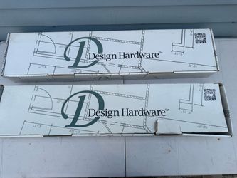 Design Hardware F2000R Series Fire Rated Exit Device - 33 AL (Pair) New in Box)