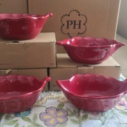 Princess House Pavillon Berry Leaf