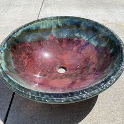 Glass Vanity Sink