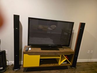 Unique Entertainment Center TV Media Console