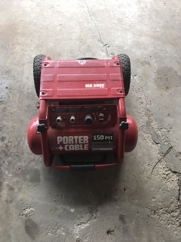 Porter Cable C3151 4.5 Gallon 150 PSI Job Boss Portable Air Compressor