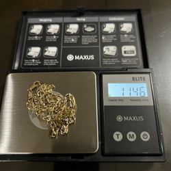 Solid Gold 10K Cartier Diamond Cut Set