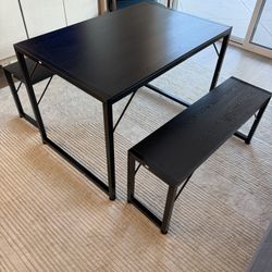 Small Dining Table Bench Set *Brand New*