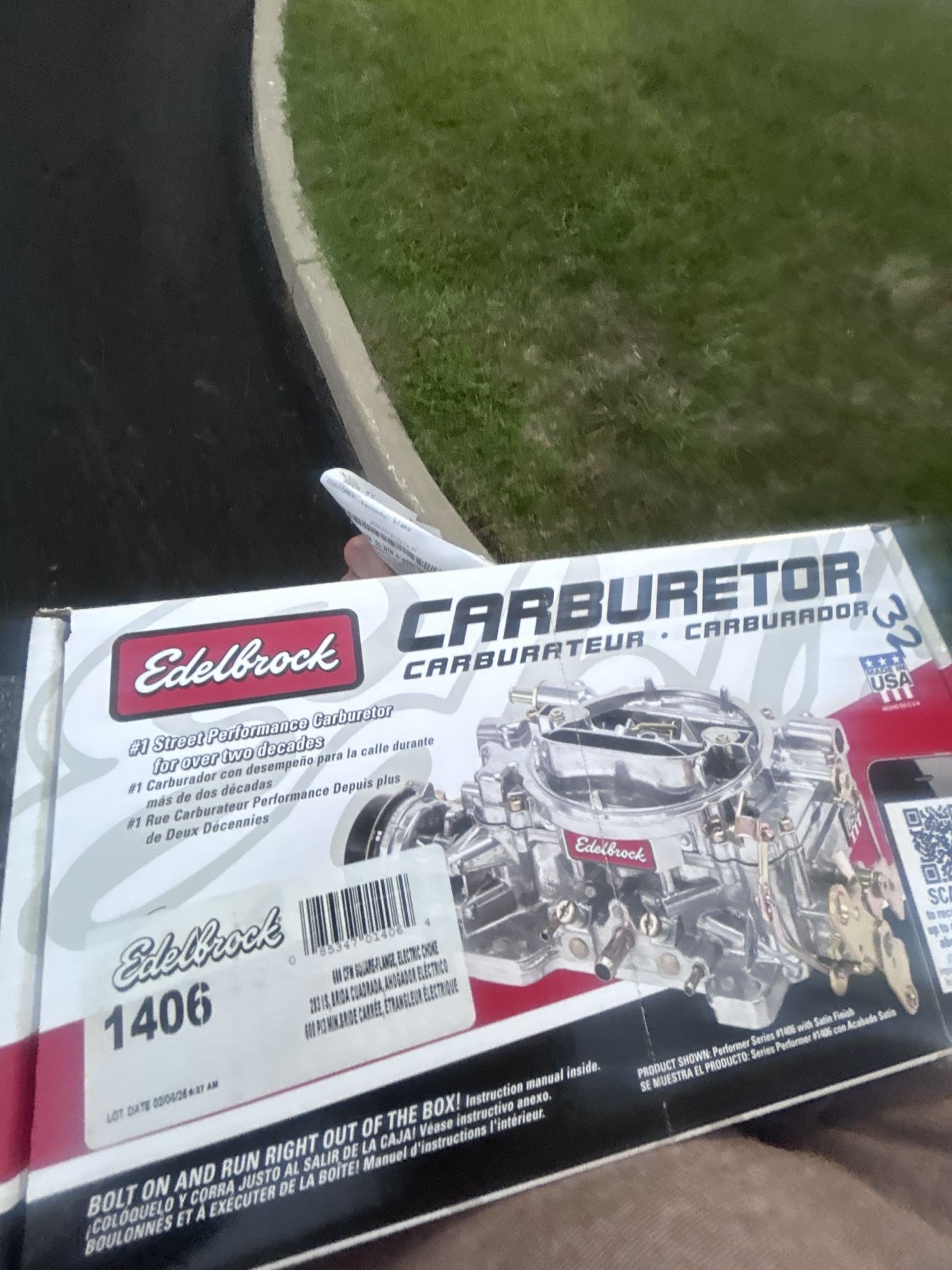 1406 elderbrock carb