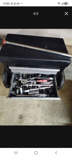 Mechanics Roller Seat with drawers and tools included