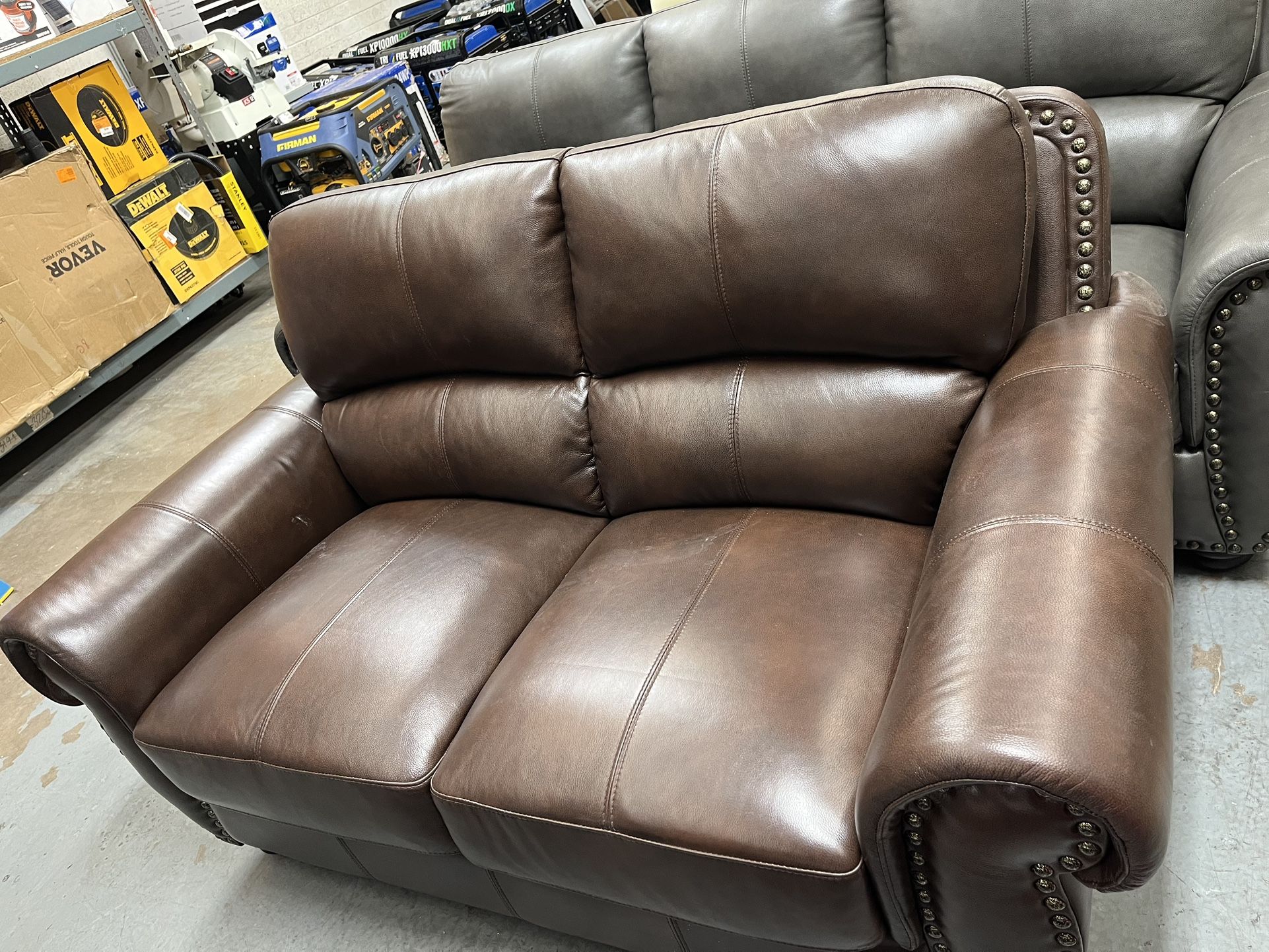 2 Seater leather Sofa