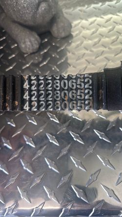 CanAm Maverick RS turbo 1000RR belt