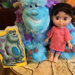 Monsters, Inc. And Girl