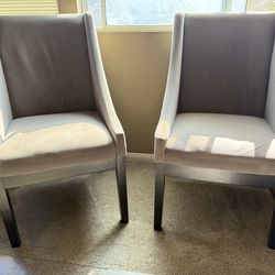 Two Gray Chairs (set)