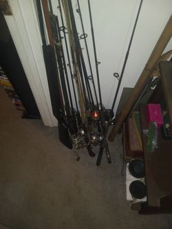 Assorted Fishing Poles