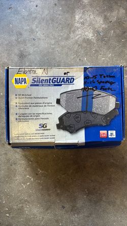 NAPA SilentGuard Disc Brake Pads fits Hyundai/Kia (see description )