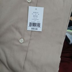 Craft And Barrel Dress Shirt New W Tags