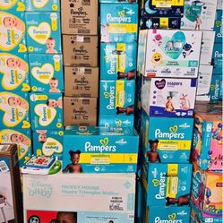 Baby Diapers And Wipes