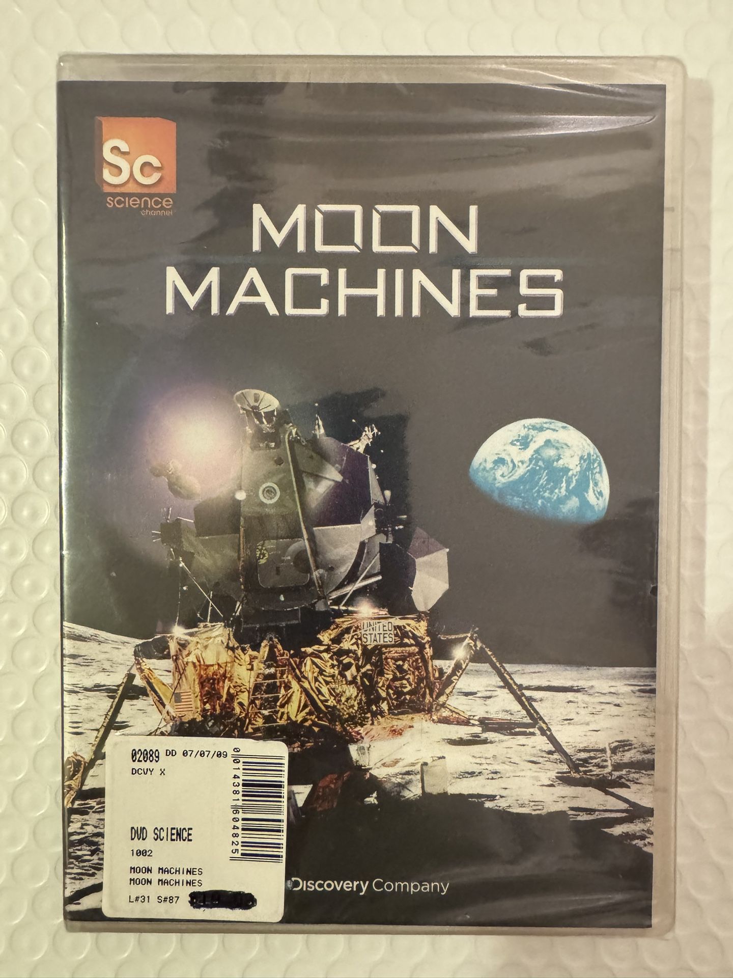 Moon Machines (DVD) RARE 2009 Science Channel Documentary Series NEW SEALED
