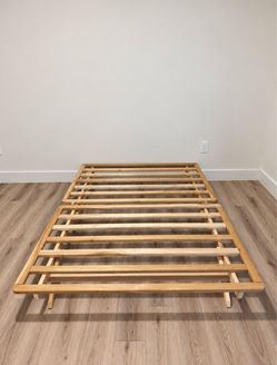 Queen Solid Wood Folding Platform Bed Frame – KD Frames