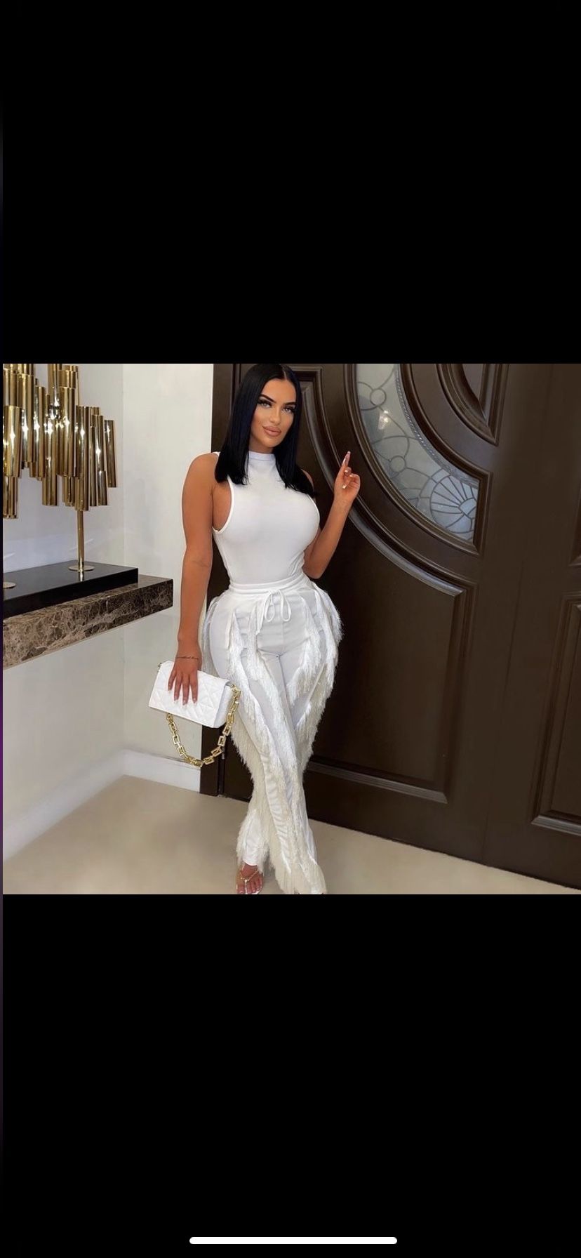 Fringe Pant Set