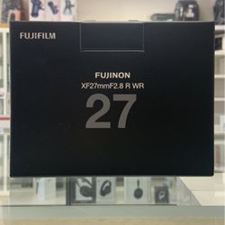 Fuji XF 27mm F2.8 Lens