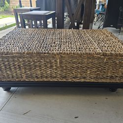 Wicker Coffee Table