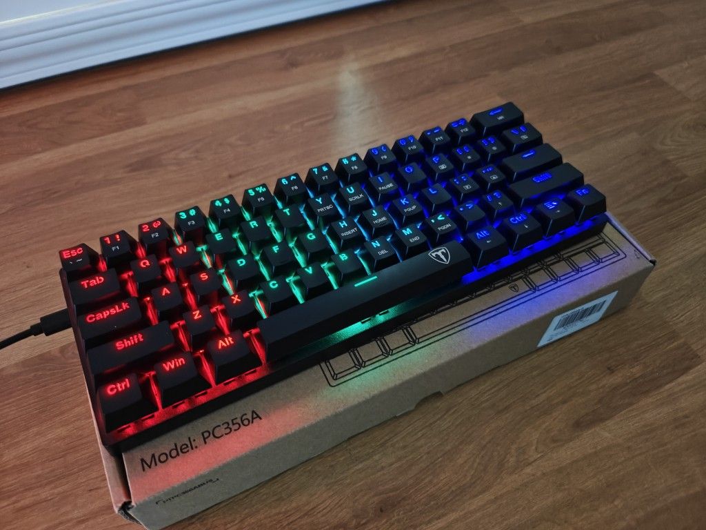 Brand New Wired RGB TKL Mechanical Gaming Keyboard Like Corsair Razer Logitech Redragon PC Computer Desktop Laptop