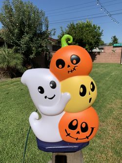 Ghost Pumpkin Blow Mold