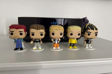 NSYNC Funko Pop Complete Set 5 No Box