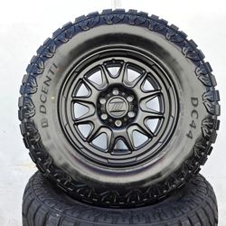17" ProComp  rims w- 33" Fortune RT tires 