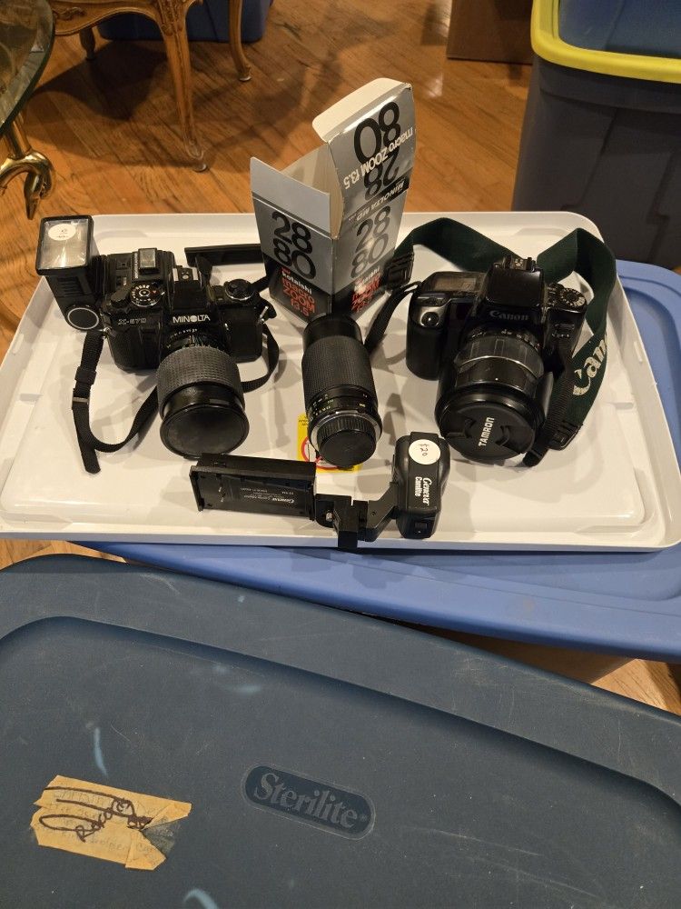 Canon Camera / Minolta X-570 Camera / Kotaishi Lens