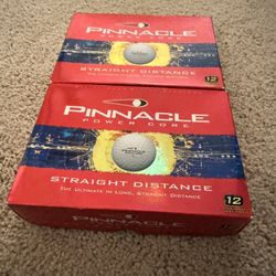 2 Cases Pinnacle Golf Balls